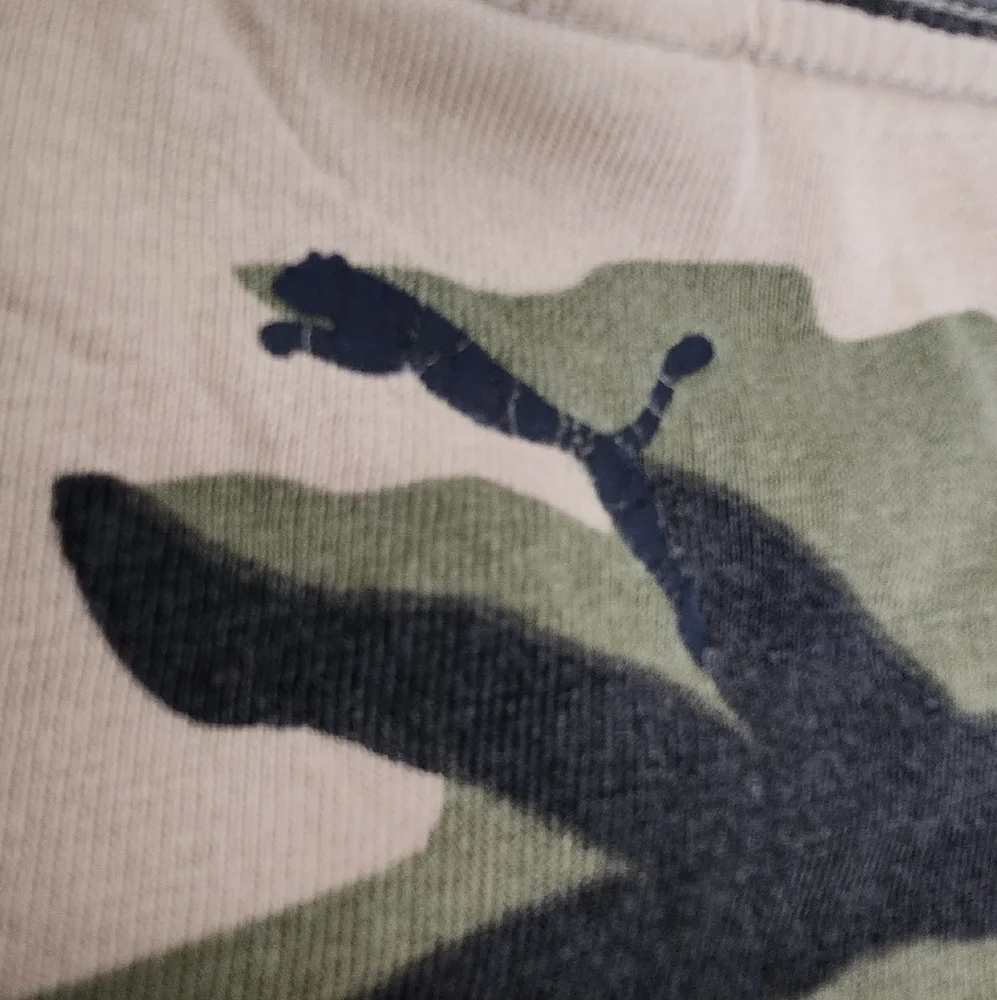 Puma Logo Army Camo Short Sleeve Tee - Picture 8 of 9